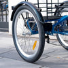 Showing the Rear Basket Attached to the Wheels