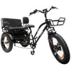 FORTE Electric Tricycle With Rear Seat By Go Bike