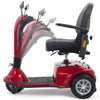 Golden Technologies Companion 4-Wheel Bariatric Scooter GC440 Crimson Red Color Adjustable Tiller