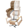Journey Health and Lifestyle Deluxe 5 Zone Lift Chair Perfect Sleep Chair Materials View
