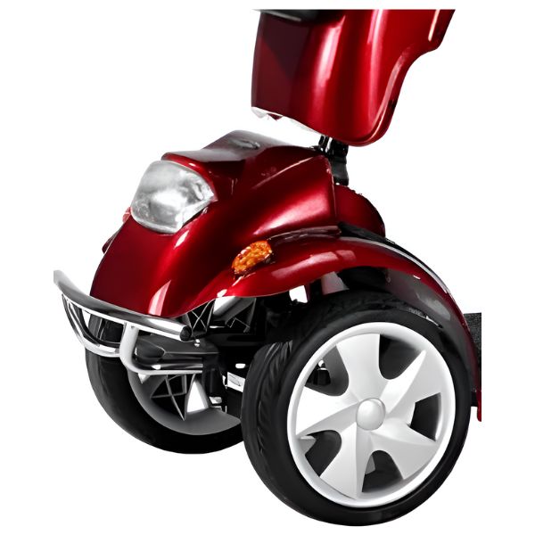 FreeRider USA FR 510F II 4 Wheel Bariatric Scooter Wide Beam Head Light