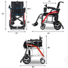 iTravel Lite Compact Power Wheelchair By Metro Mobility Dimensions
