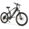 Go Bike ROBUSTO Electric Mountain Bike Black Front right view