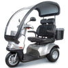 Afikim Breeze S3 Wheel Scooter Silver 2 Seat with Canopy View