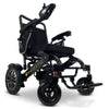 ComfyGo IQ-7000 Remote Control Folding Electric Wheelchair Black Front Right Side View