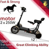 ComfyGo MS 3000 Foldable Mobility Scooter Fast and Strong View