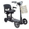 ComfyGo MS 3000 Plus Foldable Mobility Scooter Black Front Side View