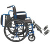 Drive Medical Blue Streak Manual Wheelchair Right Side View