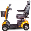 EV Rider Cityrider 4 Wheel Mobility Scooter Yellow Left View