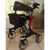 EV Rider Move-x Rollator Black Front Side View