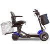 EW-22 Folding Mobility Scooter in Blue Right-Side View