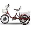 EWheels EW-29 Electric Trike Tricycle scooter Red Left Side View