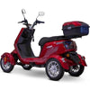 EWheels EW-75 Four Wheel Electric Mobility Scooter Rear left View