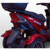 EWheels EW 14 Sport 4 Wheel Scooter Red Parts Back View