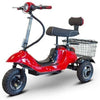 EWheels EW 19 Sporty Mobility Scooter Red Front Left Side View