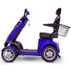 EWheels EW 72 Mobility Scooter Blue Left Side View