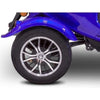 EWheels EW Bugeye Recreational Scooter Blue Tire Wheel View