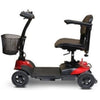 EWheels EW M35 Portable Mobility Scooter Red Left Side View