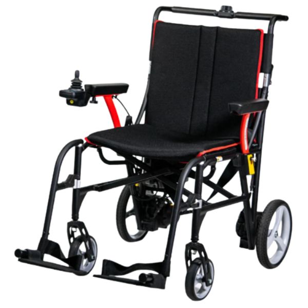 Feather Ultra Lightweight Folding Power Chair Front View