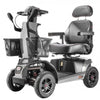 FreeRider USA FR1 4 Wheel Bariatric Mobility Scooter Gray Front View