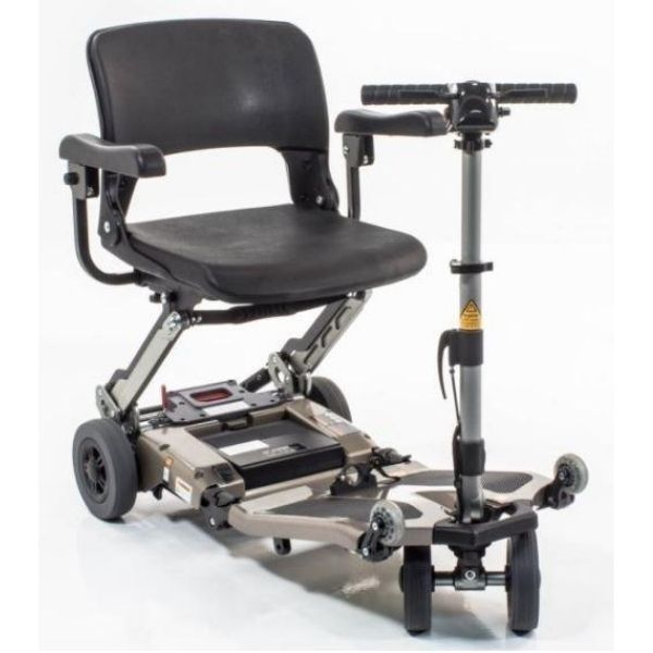 Freerider USA Luggie Super Folding Mobility Scooter Champagne Front View