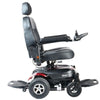 Merits Health Dualer Power Chair Red left Side View