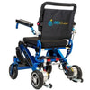 Pathway Mobility Geo Cruiser DX Lightweight Folding Power Wheelchair Back Side View