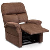 Pride Mobility Essential Collection 3-Position Lift Chair Walnut Cloud 9 Tilted Back View
