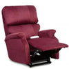 Pride Mobility Infinity Collection Zero Gravity LC-525i Lift Chair Black Cherry Footrest View