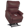 Pride Mobility Infinity Collection Zero Gravity LC-525i Lift Chair Garnet Ultraleather Standing View