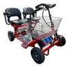 RMB E-Quad XL 4-Wheel Mobility Scooter Red Right View