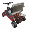 RMB e-Quad Powerful 4 Wheel Mobility Scooter Red Back View
