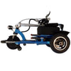 Triaxe Sport Scooter Blue Folded View