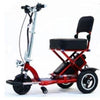 Triaxe Sport Scooter Red Front Right Side View