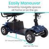 Vive Health Series A Deluxe Travel Mobility Scooter Easy Maneuver