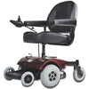 Zip&#39;r PC Mobility Power Wheelchair Red Front Left Side View