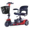 Zip&#39;r Roo 3-wheel Mobility Scooter Red Left View