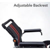 iLiving ILG-255 Folding Power Wheel Chair Backrest View
