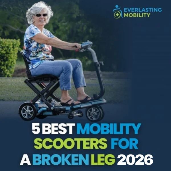 5 Best Mobility Scooters for a Broken Leg [2026]