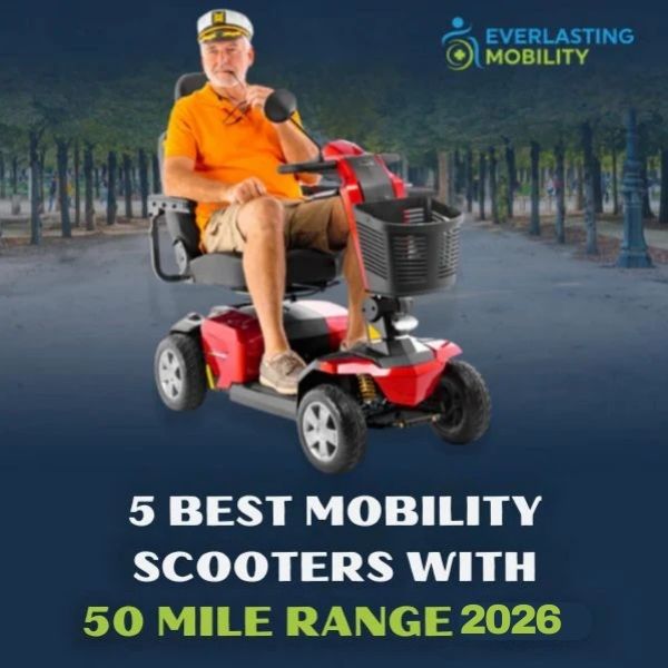 5 Best Mobility Scooters with 50 Mile Range [2026]
