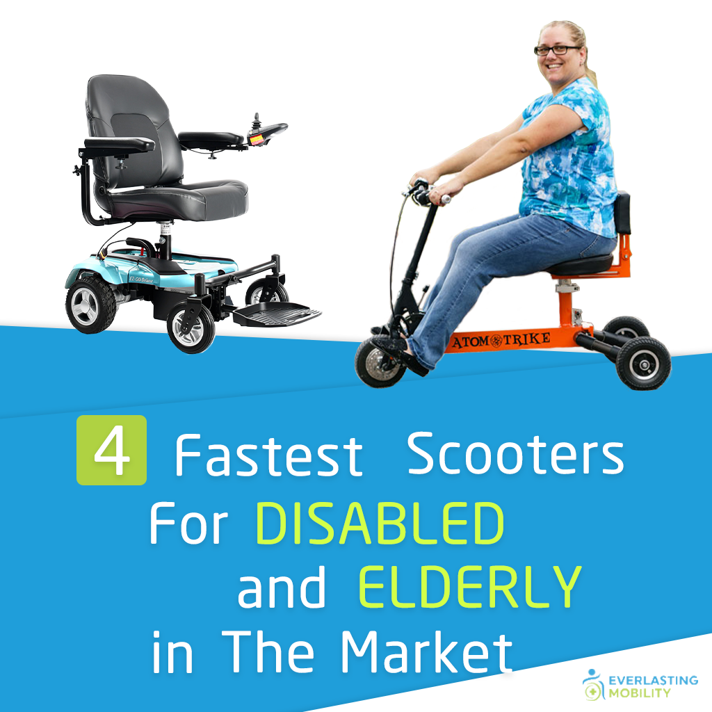 4 Fastest scooters for disabled and elderly in the market