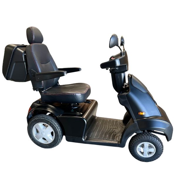 Afiscooter S4 Mobility Scooter 4 Wheel Black Right Side View