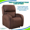 Golden Technologies EZ Sleeper W/ Twilight PR761 Maxi Comfort Lift in Right Angle View