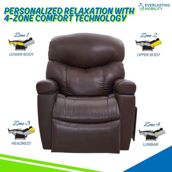 Golden Technologies Cloud+ MaxiComfort PR511 Lift Chair 4-Zone Comfort Techologies