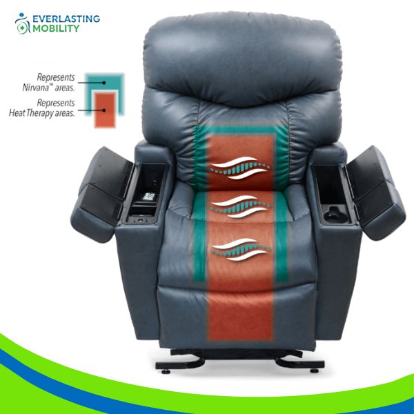 Golden Technologies Cloud+ MaxiComfort PR511 Lift Chair Heat Therapy Areas