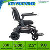 Golden Ally Folding Power Chair GP303 Key Features