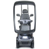 AFIKIM Afiscooter C4 All Terrain 4-Wheel Scooter With Hard Top Cover Grey Color Front View