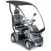 AFIKIM Afiscooter C4 All Terrain 4-Wheel Scooter With Hard Top Cover Grey Color