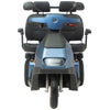 AFIKIM Afiscooter S3 3-Wheel Dual Seat Scooter Blue Color Front View