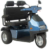 AFIKIM Afiscooter S3 3-Wheel Dual Seat Scooter Blue Color